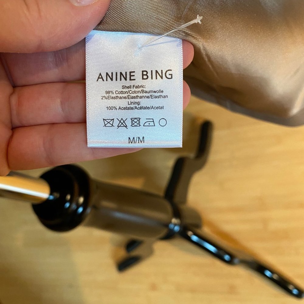 Anine Bing Camel Trenchcoat - Picture 9 of 10